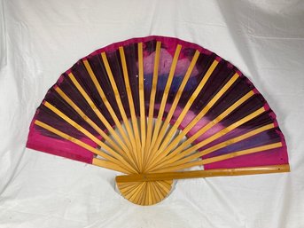 Royal Purple Hand Fan