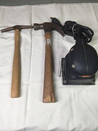 Set Of Tools And Grinder