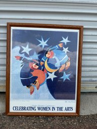 Celebrating Women In The Arts Poster