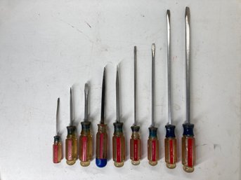 Collection Of Red Screwdrivers