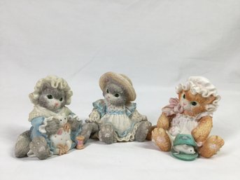 Cat Family Figurines