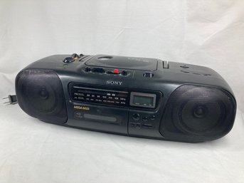 Sony Mega Base  Radio Cassette-corder