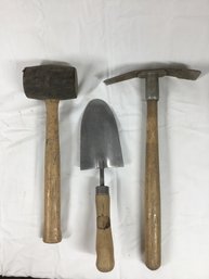 Gardening Tools And Sledge Hammer