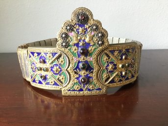 Authentic Ornate Antique Asian Ceremonial Wedding Belt