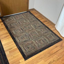 Multi-colored Geometric Design Rug