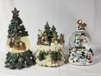 Assortment Of Snow Globes