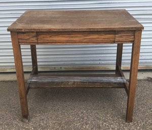 Antique Oak Desk