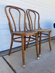 Two Vintage Bentwood Chairs