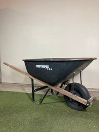 Metal Rubber Tire Wheelbarrow