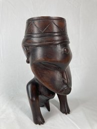 Benin African Region Wooden Tribal Carving