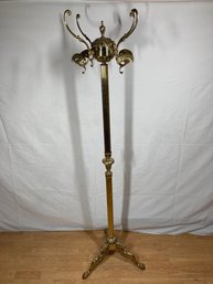 Gold Colored Coat Rack