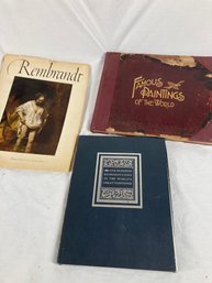 Trio Of Vintage Art Books