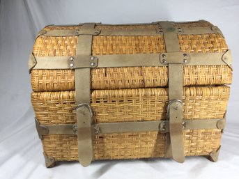 Small Wicker Chest