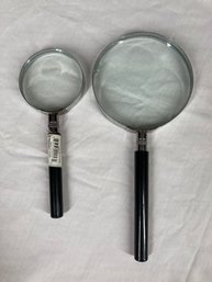 Two Magnifying Glasses