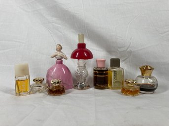 Assortment Of Perfume Bottles