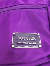 Soyater Brand Purple Purse