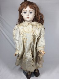 Vintage Doll With Stand