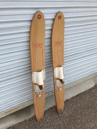 Pair Vintage Mercury Waterskis