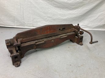 Big Vintage Metal Brake