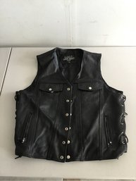 XL Leather Vest