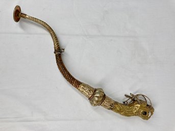 Antique Tibetan Dragon Horn
