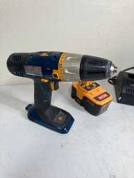 Ryobi Cordless Drill With Battery & Charger