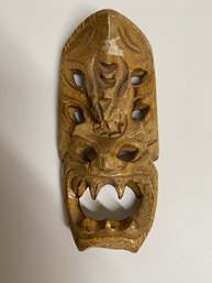 Small Carved Wood Mask