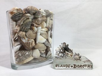 Container Of Sea Shells
