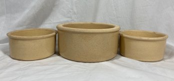 Small Pottery Crocks