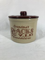 Funny 'VIP Grandchildren' Snack Jar