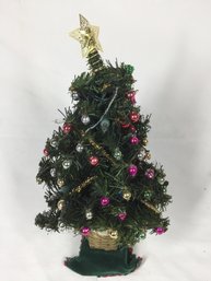 Miniature Christmas Tree With Star