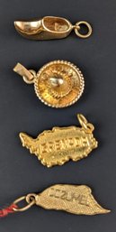 Variety Of 10k & 14k Gold Charms