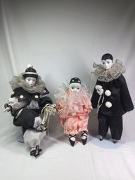 Clown Doll Family