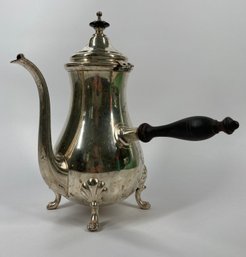 Turkish Style Silver Plated Coffee Pot