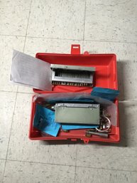 Tool Box With Drill Bits & More