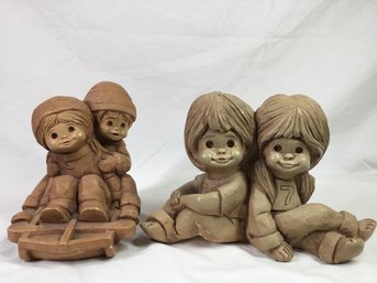 Wooden Carved Dolls