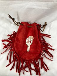 Cute Western Red Coin Purse