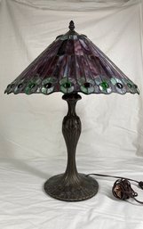 Beautiful Purple And Green Lamp