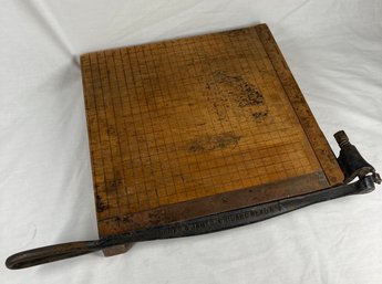 Antique Paper Cutter