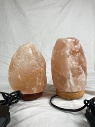 Two Salt Lamps