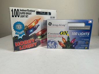 2 Boxes Of Christmas Lights