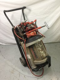 Ridgid Pipe Threading Machine