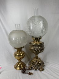 Victorian Style Oil Lamp