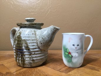 Teacup And Cat Cup