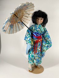Vintage Japanese Porcelain Doll