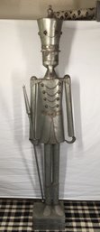 Over 6 Ft Tall Metal Tin Man Yard Decor #2