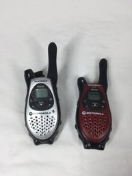 Motorola Walkie Talkie Set