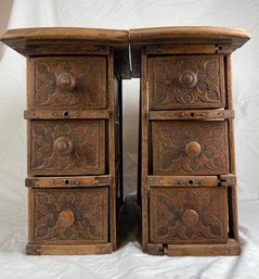 Antique Sewing Table Drawers