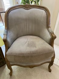 Hancock & Moore Fine Furniture Leather 19th Century French Regence Style Chair