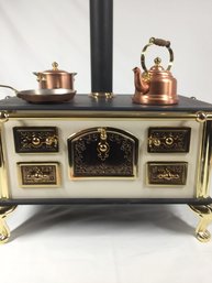 Miniature Antique Style Cook Stove- Approximately 6' Tall